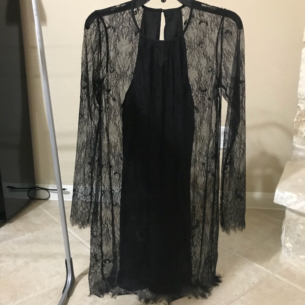 BCBGeneration black lace dress size S